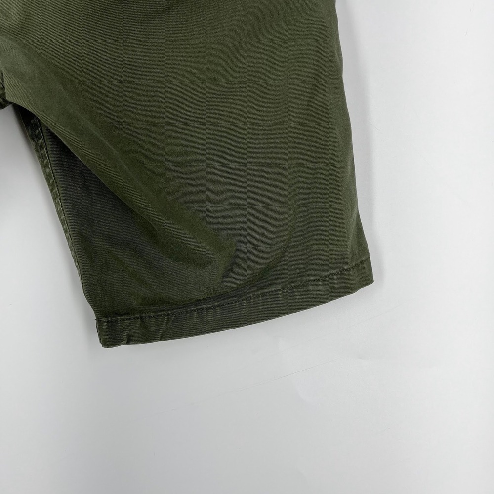 Scotch & Soda Mens Olive Green Chino Shorts Amsterdam Couture Cotton Twill - Picture 8 of 16